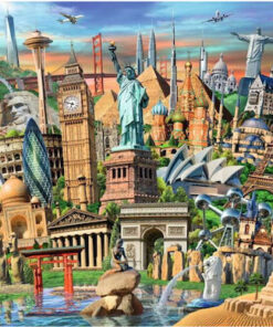 Alternative view of Ravensburger Puzzle Sights Worldwide 1000 Pieces