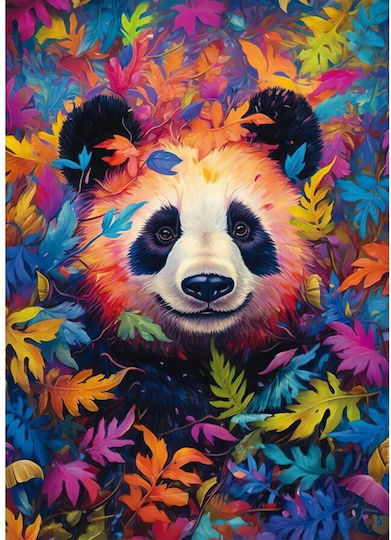 Schmidt Spiele Panda Bear In Rainbow Forest Puzzle 1000 Pieces - Image 2