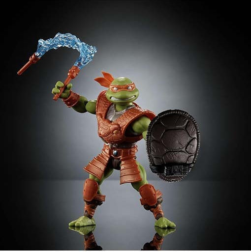 Φιγούρα Δράσης Mutant Ninja Turtles - Michelangelo Masters of the Universe 14εκ. JBN02 - Image 4