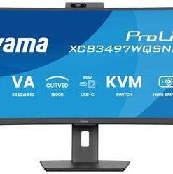 Iiyama ProLite XCB3497WQSNPH-B1 Ultrawide VA Curved Monitor 34" QHD 3440x1440