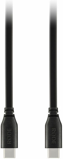 Rode H99RD00140 USB 2.0 Cable USB-C male - USB-C male Μαύρο 0.3m (H99RD00140) - Image 4