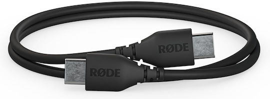 Rode H99RD00140 USB 2.0 Cable USB-C male - USB-C male Μαύρο 0.3m (H99RD00140) - Image 6