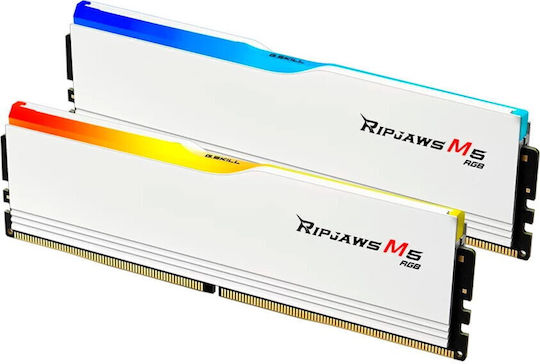 G.Skill Ripjaws M5 DDR5 32GB RAM με 2x16GB Modules και Ταχύτητα 5200 για Desktop F5-5200J4040A16GX2-RM5RW - Image 3