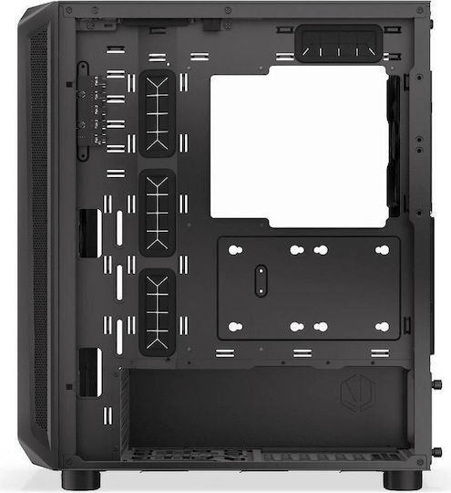 Endorfy Arx 500 Core Gaming Midi Tower Κουτί Υπολογιστή με Πλαϊνό Παράθυρο Μαύρο - Image 8