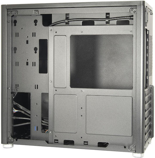 Inter-Tech X2 Duplex Pro Mini Tower Κουτί Υπολογιστή Μαύρο - Image 9