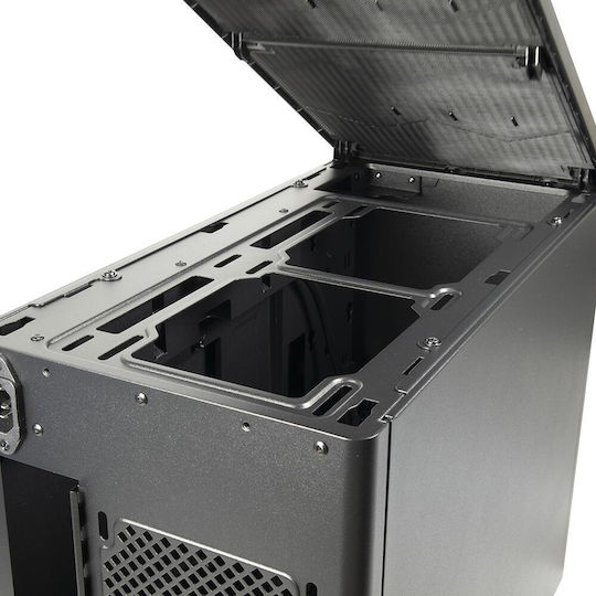 Inter-Tech X2 Duplex Pro Mini Tower Κουτί Υπολογιστή Μαύρο - Image 12