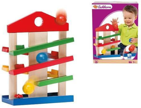 Eichhorn Βρεφικό Παιχνίδι Marble Run House από Ξύλο για 12+ Μηνών 100002025 - Image 3