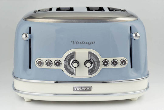 Ariete Vintage 00C015605AR0 Φρυγανιέρα 4 Θέσεων 1600W Μπλε - Image 5