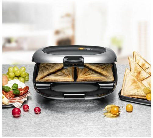 Rommelsbacher Τοστιέρα για 2 Τοστ 950W Inox - Image 3