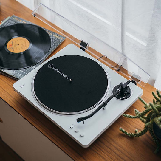 Audio Technica AT-LP70XBT Πικάπ με Belt Drive και Προενίσχυση Λευκό - Image 6