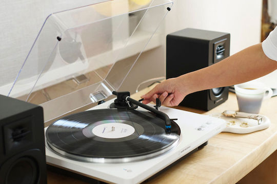 Audio Technica AT-LP70XBT Πικάπ με Belt Drive και Προενίσχυση Λευκό - Image 5
