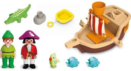 Playmobil Junior Ο Πίτερ Παν και το Πειρατικό Πλοίο του Κάπτεν Χουκ για 1-4 ετών 71769 - Image 2