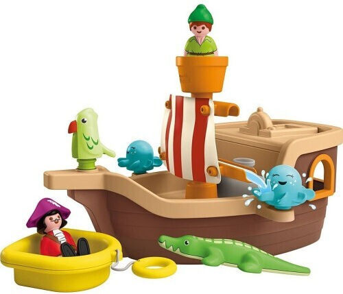 Playmobil Junior Ο Πίτερ Παν και το Πειρατικό Πλοίο του Κάπτεν Χουκ για 1-4 ετών 71769 - Image 3