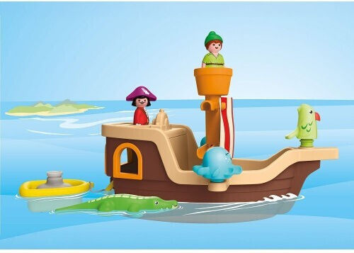 Playmobil Junior Ο Πίτερ Παν και το Πειρατικό Πλοίο του Κάπτεν Χουκ για 1-4 ετών 71769 - Image 5
