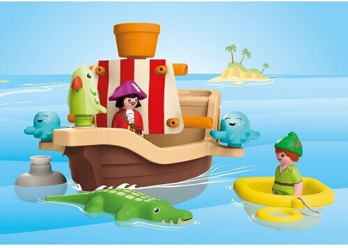 Playmobil Junior Ο Πίτερ Παν και το Πειρατικό Πλοίο του Κάπτεν Χουκ για 1-4 ετών 71769 - Image 6