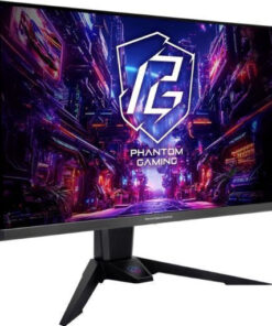 ASRock Phantom Gaming PGO27QFV QD-OLED Monitor 27" QHD 2560x1440 360Hz με Χρόνο Απόκρισης 0.03ms GTG
