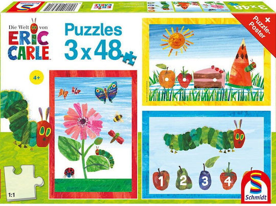 Παιδικό Puzzle The World of the Very Hungry Caterpillar για 4+ Ετών 144pcs 56431 Schmidt Spiele