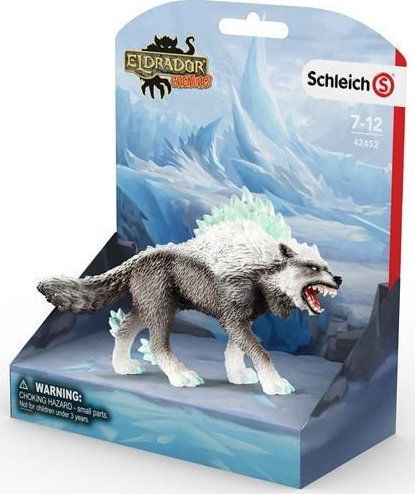 Schleich-S Παιχνίδι Μινιατούρα Snow Wolf για 7-12 Ετών 18εκ. 42452 - Image 4