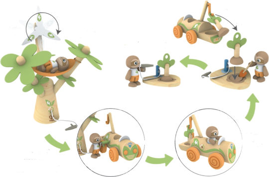 Hape Tree Planting E-car για 3+ Ετών 10εκ. E3417 - Image 5