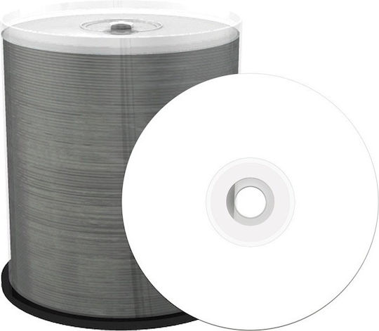 MediaRange Εγγράψιμα CD-R 52x Printable 700MB Cake Box 100τμχ (MR203) - Image 6