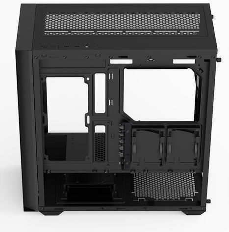 Aerocool D502A V1 Gaming Midi Tower Κουτί Υπολογιστή με Πλαϊνό Παράθυρο Μαύρο - Image 6