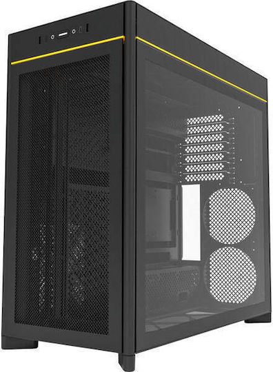 Montech HS01 Midi Tower Κουτί Υπολογιστή Μαύρο - Image 4