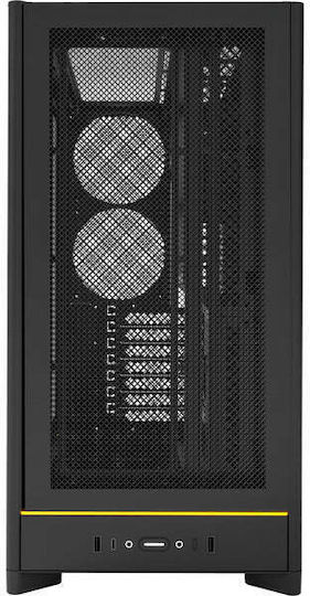 Montech HS01 Midi Tower Κουτί Υπολογιστή Μαύρο - Image 3