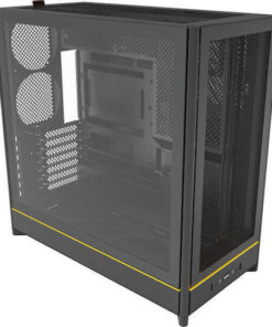 Alternative view of Montech HS01 Midi Tower Κουτί Υπολογιστή Μαύρο
