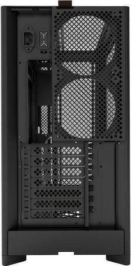 Montech HS01 Midi Tower Κουτί Υπολογιστή Μαύρο - Image 5