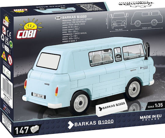 Cobi Τουβλάκια Barkas 147τμχ COBI-24600 - Image 4