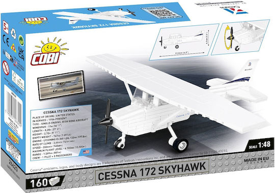 Cobi Τουβλάκια Cessna 172 Skyhawk για 7+ Ετών 160τμχ COBI-26620 - Image 4