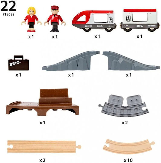 Brio Toys Starter Travel Σετ με Τρενάκι για 3+ Ετών - Image 9