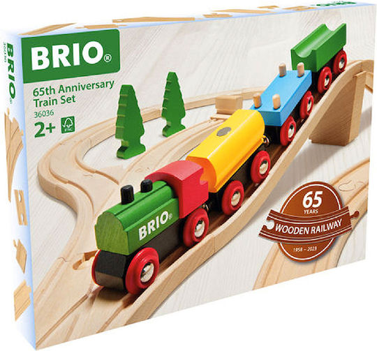 Brio Toys Anniversary Σετ με Τρενάκι από Ξύλο για 3+ Ετών - Image 3