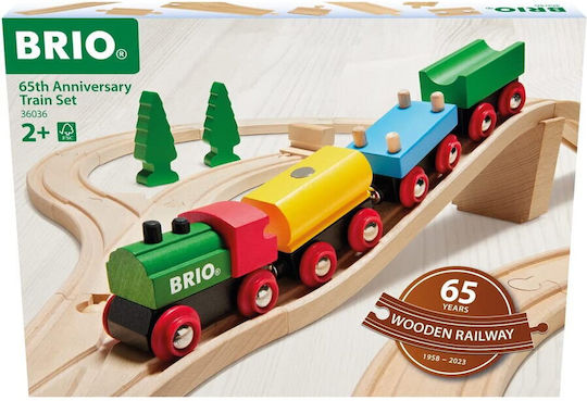 Brio Toys Anniversary Σετ με Τρενάκι από Ξύλο για 3+ Ετών - Image 5