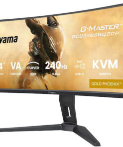 Alternative view of Iiyama GCB3486WQSCP-B1 Ultrawide VA Curved Monitor 34" QHD 3440x1440
