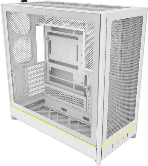 Montech HS01 Midi Tower Κουτί Υπολογιστή Λευκό - Image 2