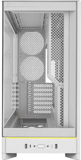 Montech HS01 Midi Tower Κουτί Υπολογιστή Λευκό - Image 3