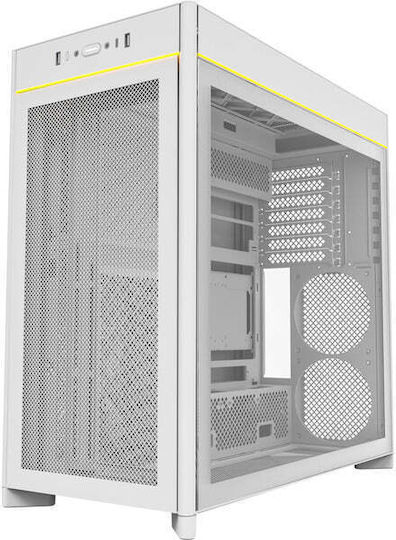 Montech HS01 Midi Tower Κουτί Υπολογιστή Λευκό - Image 4