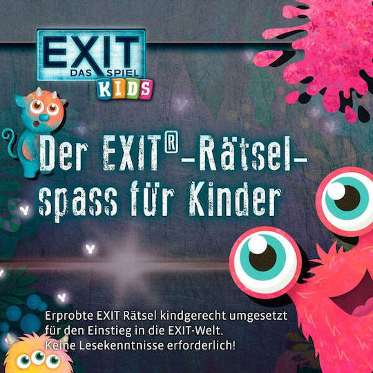 Επιτραπέζιο Παιχνίδι EXIT Kids Μοναδικά Γρίφοι για 2-4 Παίκτες 5+ Ετών 683733 (GER) Kosmos - Image 4