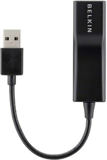 Belkin F4U047BT USB Αντάπτορας Δικτύου για Ενσύρματη σύνδεση Ethernet