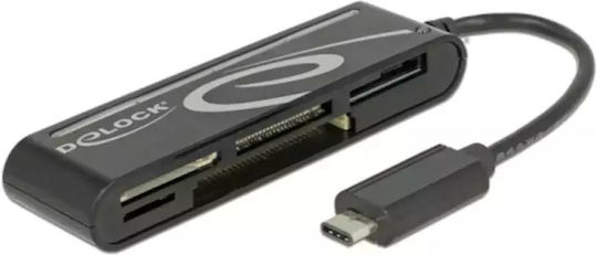 DeLock Card Reader USB 3.1 Type-C για SD/MemoryStick (91740) - Image 4