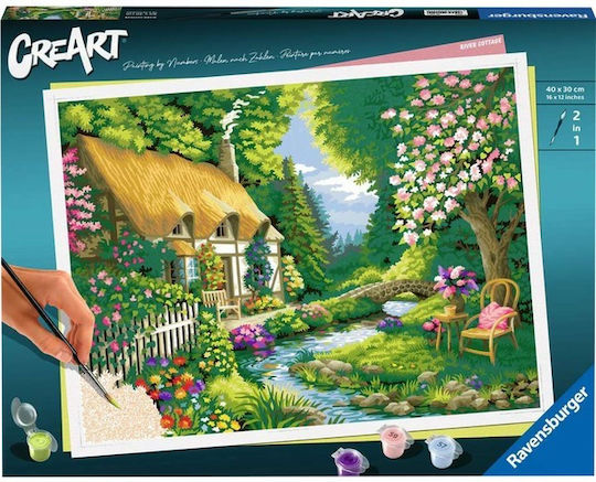 Ravensburger Creart Premium River House - Image 2