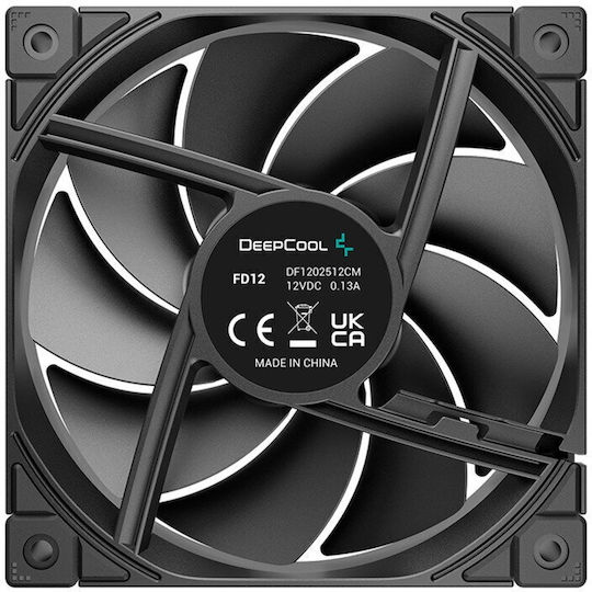 Deepcool Fd12 Case Fan 120mm με Σύνδεση 4-Pin PWM 3τμχ - Image 4
