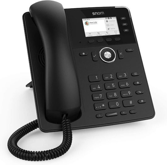 Snom D717 Ενσύρματο Τηλέφωνο IP 6 γραμμών Μαύρο - Image 3