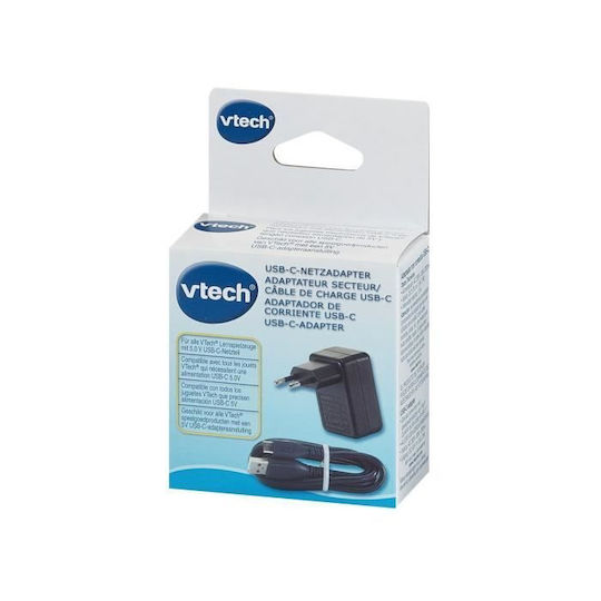 Vtech Φορτιστής με Θύρα USB-C και Καλώδιο USB-C Μαύρος (80-424449) - Image 3