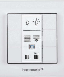 Alternative view of HomeMatic HMIP-WRC6 Smart Ενδιάμεσος Διακόπτης Wi-Fi σε Λευκό Χρώμα 142308A0