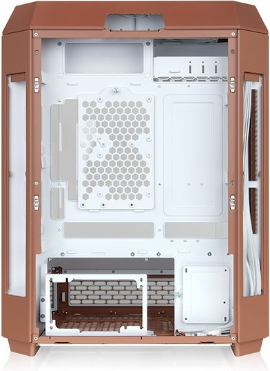 Thermaltake The Tower 600 Midi Tower Κουτί Υπολογιστή με Πλαϊνό Παράθυρο Mocha Mousse - Image 4