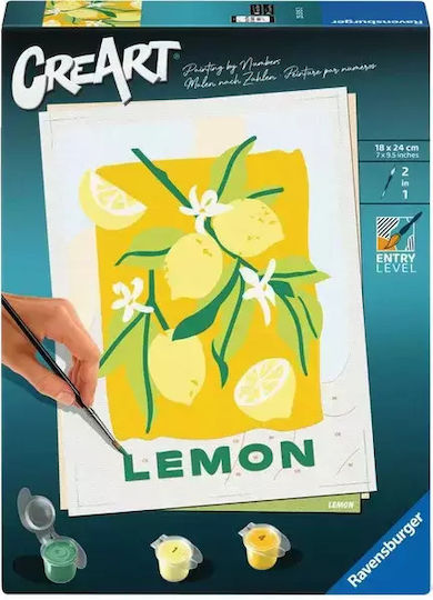 Ravensburger Creart Paint By Numbers Adults Lemons - Image 2