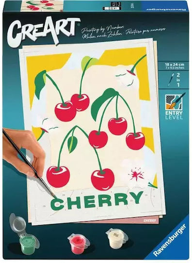 Ravensburger Creart Paint By Numbers Adults Cherries - Image 2
