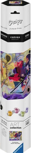Ravensburger Canvas Painting Kandinsky Σετ Ζωγραφικής Yellow Red Blue - Image 2